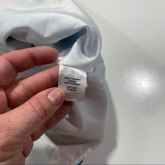 J. Crew Multi Colored Tropical Floral Ruffle Mini Woman’s Sun/Cami Dress 20 - Picture 10 of 14